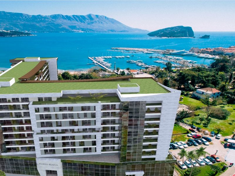 Porto Budva Apartments for Sale Sea View